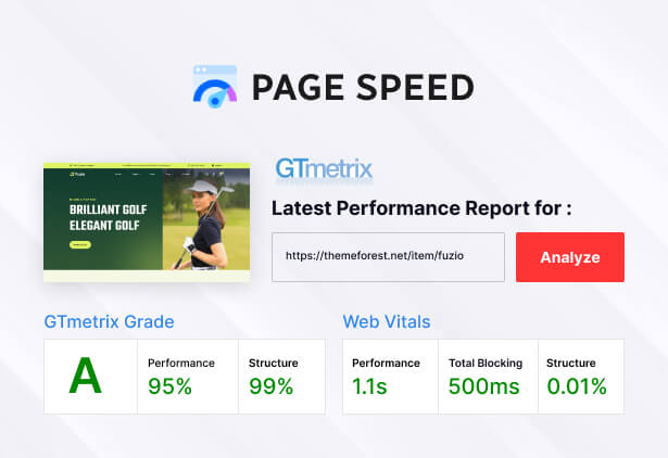 Fuzio - Sports Club WordPress Theme